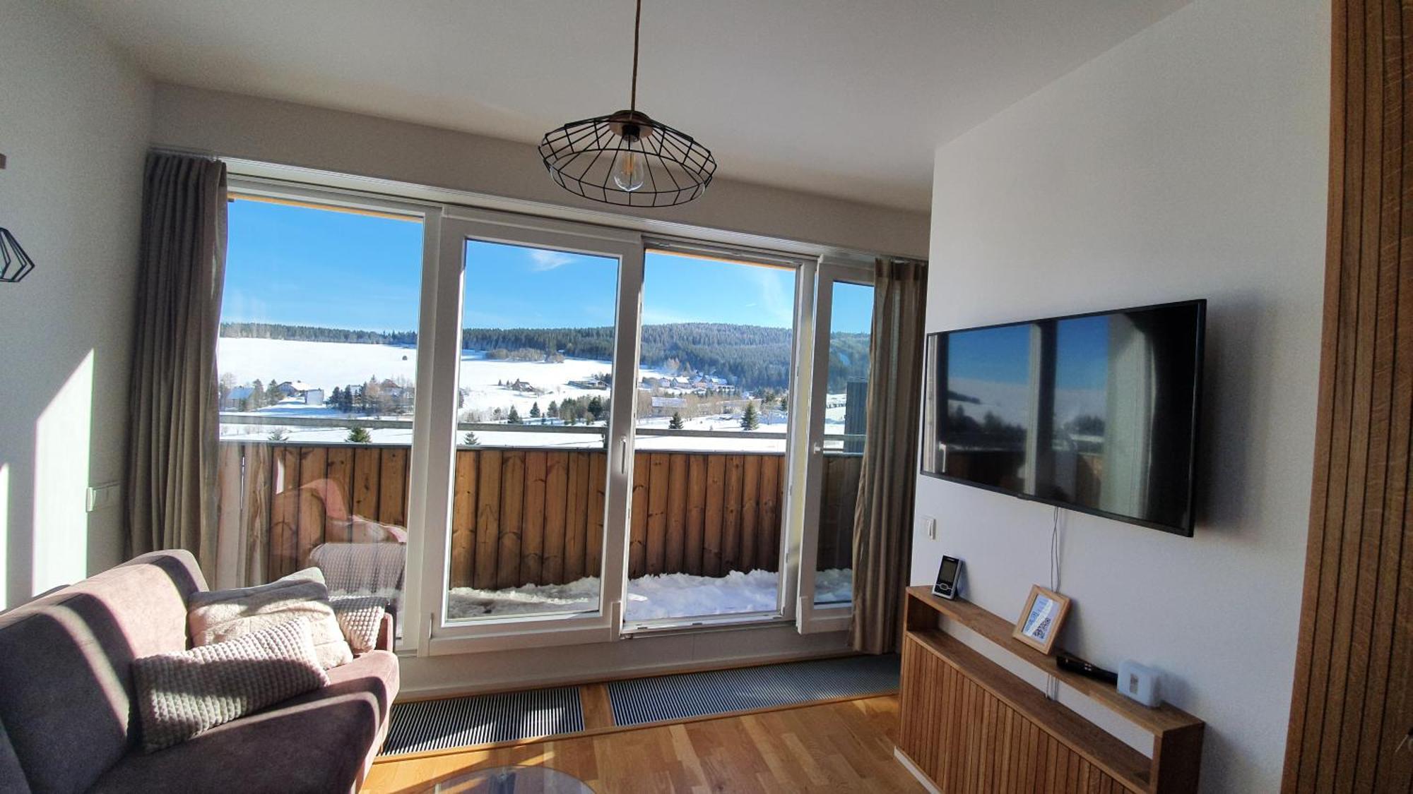 Mezonetovy Apartman Se Dvema Balkony A Vyhledem Loucná pod Klínovcem Exterior foto