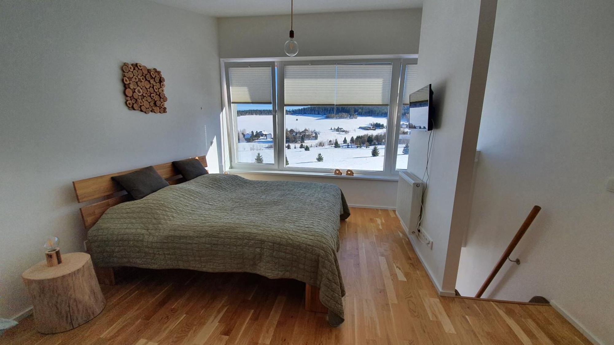 Mezonetovy Apartman Se Dvema Balkony A Vyhledem Loucná pod Klínovcem Exterior foto